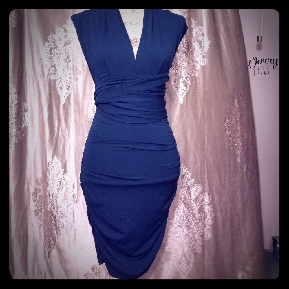 Dress multi wear dress, hunter green, worn once